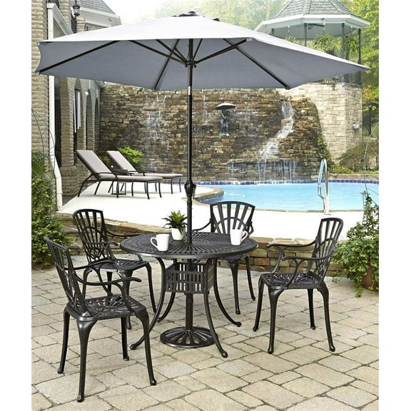 Largo 5PC Dining Set w/ Umbrella