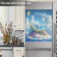 thumbnail image 3 of Yayeee Magnetic Dishwasher Cover for The Front Decoration Home Kitchen Machine Sticker Protector, Crystal Ocean, 3 of 6