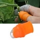 thumbnail image 1 of Cortador de pulgar para jardín afilado duradero mano de obra fina selector de pulgar operación simple cómodo práctico silicona suave para recoger pepino para frutas ANGGREK Otros, 1 of 8