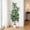 5FT, variant on Garvee Lifelike Artificial Fiddle Leaf Fig Tree – Realistic Faux Ficus Lyrata with Natural Wood Trunk & Bendable Glossy Leaves – Decorative Modern White Planter – Low Maintenance Indoor Plant – 4FT
