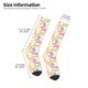 thumbnail image 2 of Fotbe Retro Colorful Butterfly Calcetas Divertidas Estampadas para Hombre y Mujer, Calcetas de Algodón hasta la Rodilla para Caminar, Correr, Enfermería y Embarazo, 2 of 6