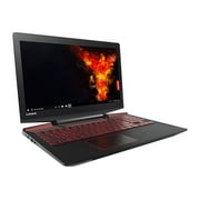 Lenovo Legion Y720-15IKB 80VR - Intel Core i7 - 7700HQ / up to 3.8 GHz - Windows 10 - GF GTX 1060 - 16 GB RAM - 128 GB SSD + 1 TB HDD - 15.6 IPS 1920 x 1080 (Full HD) - Gigabit Ethernet - Wi-Fi 5 - black - kbd: US