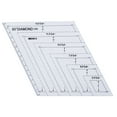 thumbnail image 3 of ROMANSENTIAL 1Set Acrylic Quilting Ruler for Quilting and Patchwork Tools in Craft Projects, 3 of 8