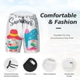 thumbnail image 3 of Balery Gnomes Summer Bañador para hombre, shorts de playa de secado rápido con entrepierna y forro de compresión-Medium, 3 of 6