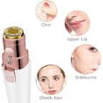 thumbnail image 3 of Women Face Epilator - Painless Hair Remover for Face, Eyebrows, Lip, Chin, Arms, Underarms (White-a), 3 of 9