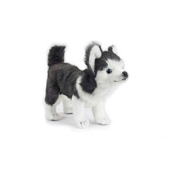 Handcrafted Cuddlers Set of 4 Handcrafted  Husky Pup Stuffed Animals 11"