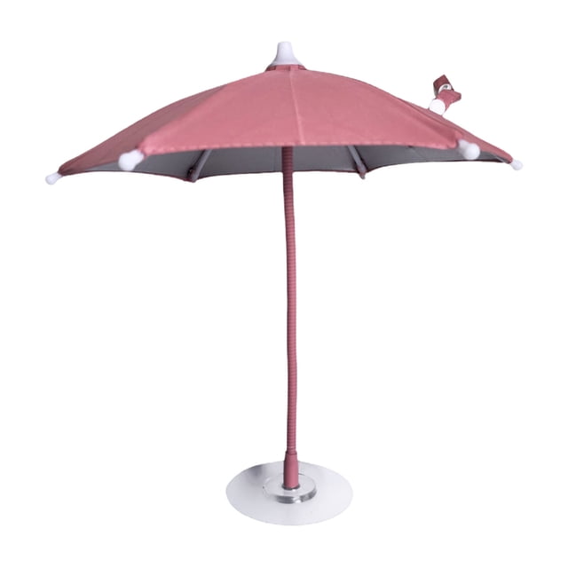 Car Phone Holder with Sunshade & Anti-Reflection Umbrella Universal Mount for Clear Navigation Visibility