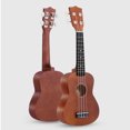 thumbnail image 3 of Ruiboury Mini Portable 4-string Ukulele String Musical Instrument Ukuleles Acoustic Professional Gifts Guitar for Concert 23inch Wood Color, 3 of 6
