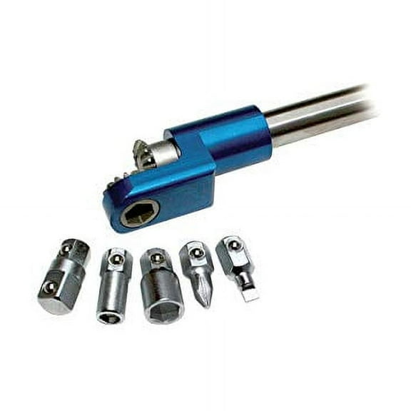 Motion Pro 90 Degree 1/4" Hex Driver Carb Tool - With Bits