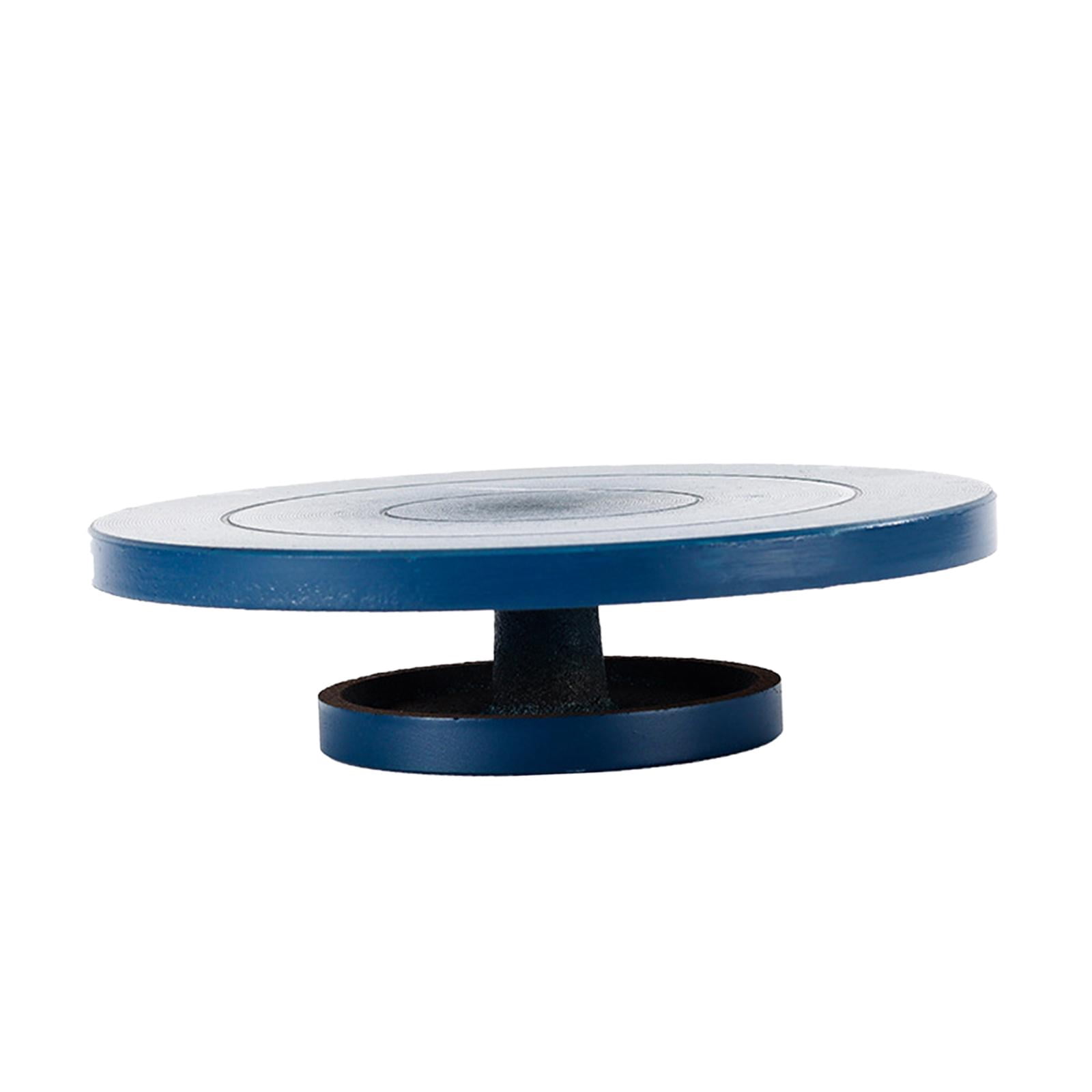 15cm Pottery Banding Wheel Sculpting Wheel Metal Construction Pottery Tool Durable Rotating Table Turntable for Model Marking, Artistic Work