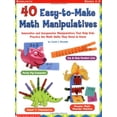 thumbnail image 1 of Pre-Owned 40 Easy-to-make Math Manipulatives Grades 1-3 (Paperback) 0439365325 9780439365321, 1 of 1