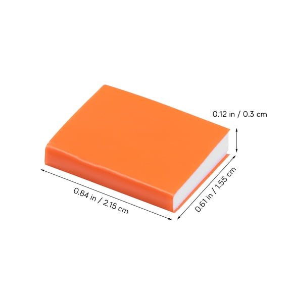 Hemoton 32 Pcs Miniature Books for Crafts Dollhouse Miniatures Colorful Ornament