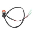thumbnail image 4 of Ximing Outboard Start Stop Switch Safe Wired Motor Switch Boat Kill Switch Emergency Waterproof Universal for Yatch Marine Boat, 4 of 10