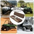 thumbnail image 5 of ZIATUBLES French Bulldog UTV Seat Covers 2 Pack, Waterproof Polyester Replacement Front Bench Seats Covers, Wear-Resistant UTV Outdoor Accessory Part for Kawasaki Mule, 5 of 8