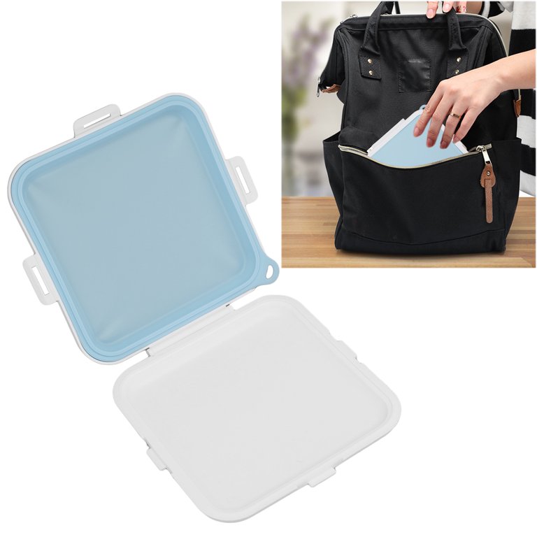 MyGo™ Sandwich-Sized Compartment Container, 5-½ X 5-½ X 3-½