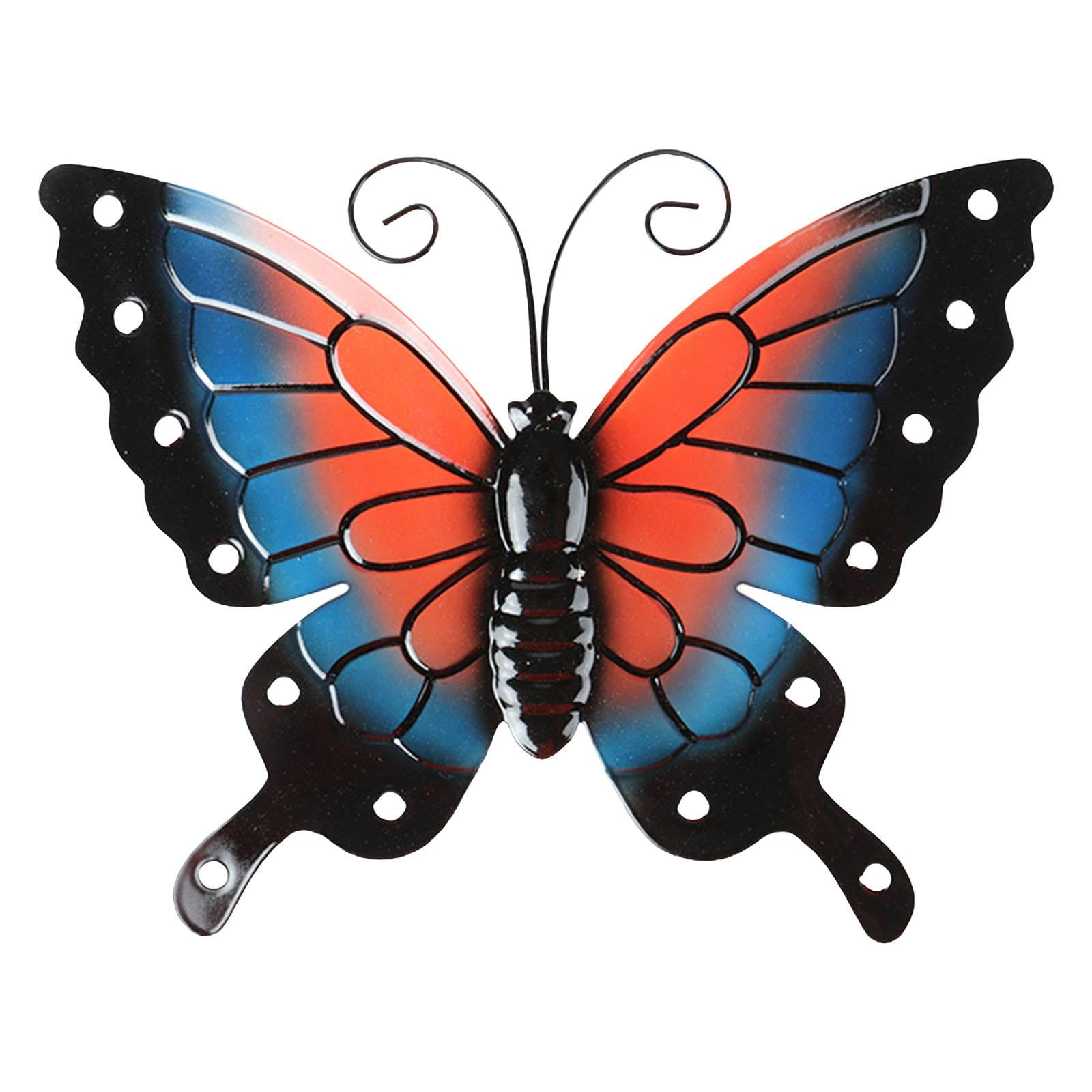 3D Inspirational Butterfly Wall Decor Colorful Decoration Wall Art for