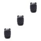 thumbnail image 5 of Seitruly Caja de almacenamiento de esponjas de maquillaje de gato de silicona, almacenamiento y protección limpios e higiénicos, negro de moda Type1 NO1, 5 of 6