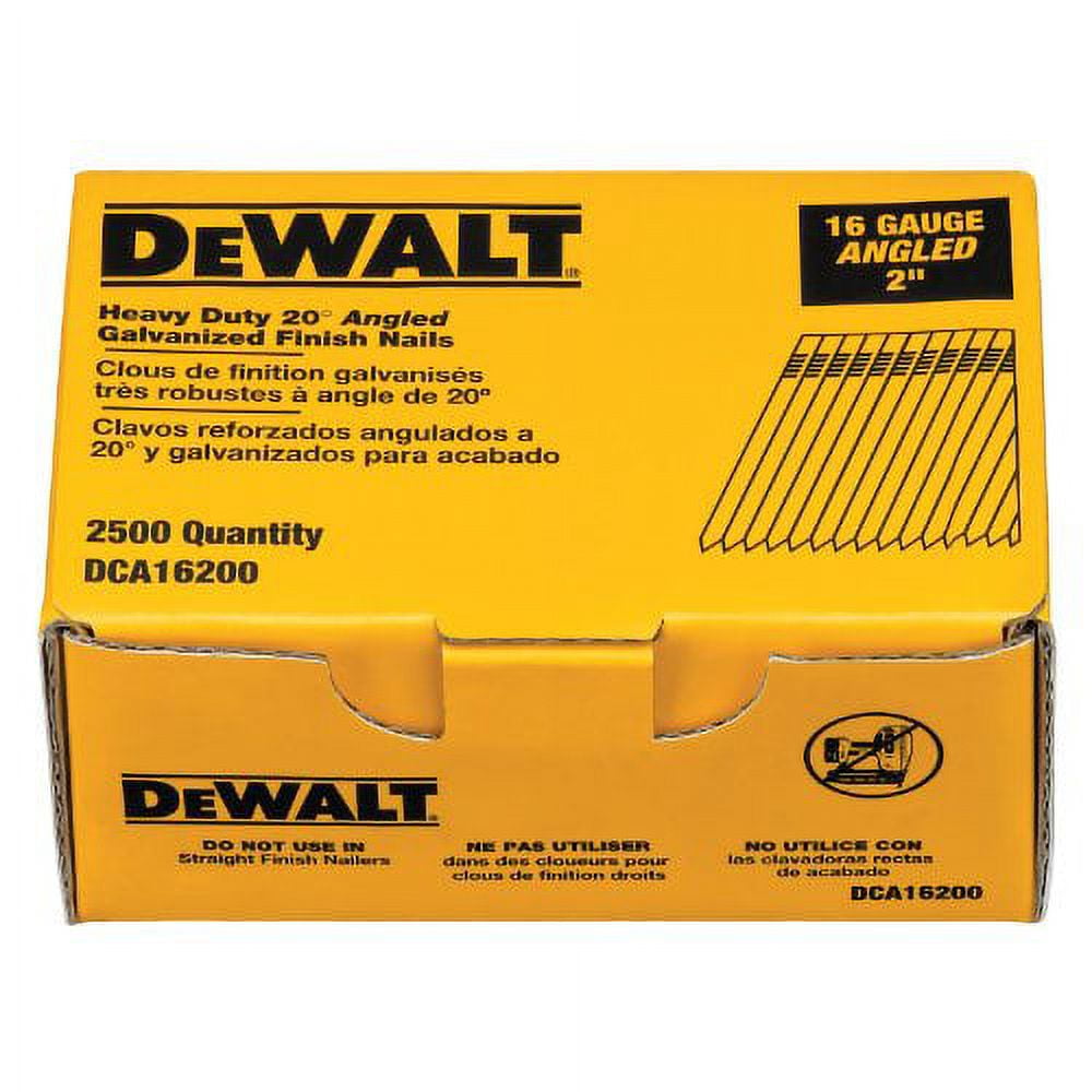 16 gauge 20 degree on sale finish nails