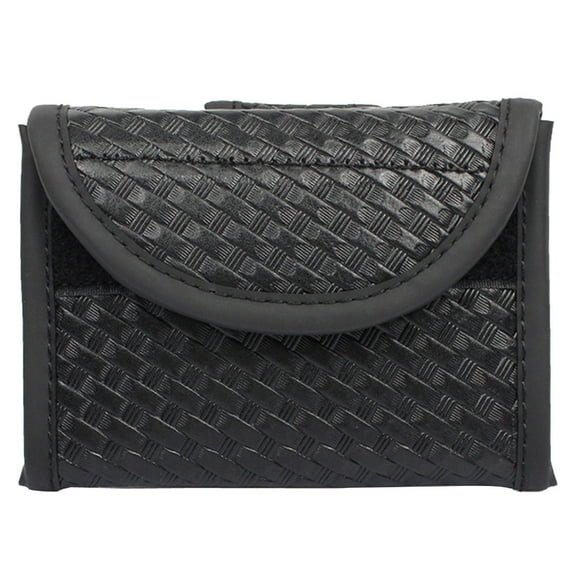 Flat Latex Glove Pouch PU1eatherGloves Organizer Basketweave Glove Holder Disposable Gloves Holder