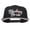 Black, variant on Blushing Bride Embroidered Cotton Snapback - Navy OSFM