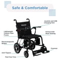 thumbnail image 3 of Journey Air Elite Electric Power Chair, Lightweight Foldable Powered Wheelchair, 3 of 9