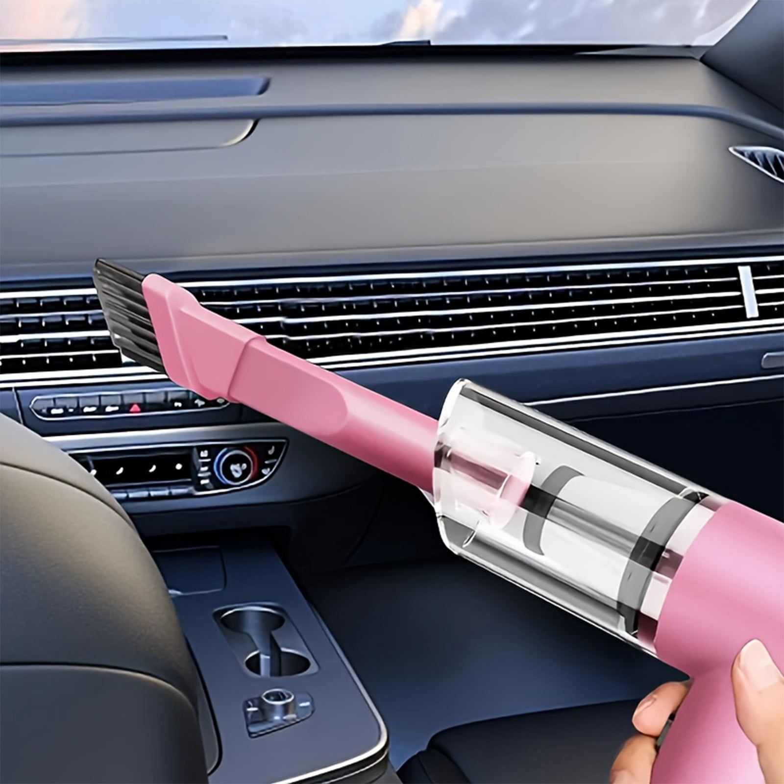 Inerposs Handheld Car Vacuum Cleaner, Powerful Suction Vacuum for Car, Portable Dust Buster for Vehicle, Compact Car Vacuum Cleaner for Easy Cleaning, Multi-functional Car Cleaning Tool