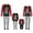 Christmas Elf-Black Plaid, variant on Christmas Pajamas for Family Matching Set Soft Cute Holiday Xmas Pjs Sleepwear for Couples Pet Men Women Plus Size
