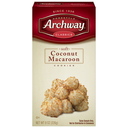 Archway Original Coconut Macaroon Cookies, 8 Oz (Best Coconut Flour Cookies)