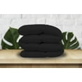 thumbnail image 3 of BedDecor 300 GSM 1 Pcs Solid (Black,King / California King) 100% Egyptian Cotton Base Comforter, 3 of 8
