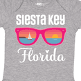 thumbnail image 4 of Inktastic Siesta Key Florida Beach Trip Girls Baby Bodysuit, 4 of 5