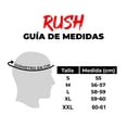 thumbnail image 4 of CASCO RODA RUSH BLANCO LOGO GRIS L ABATIBLE SVS blanco L, 4 of 4