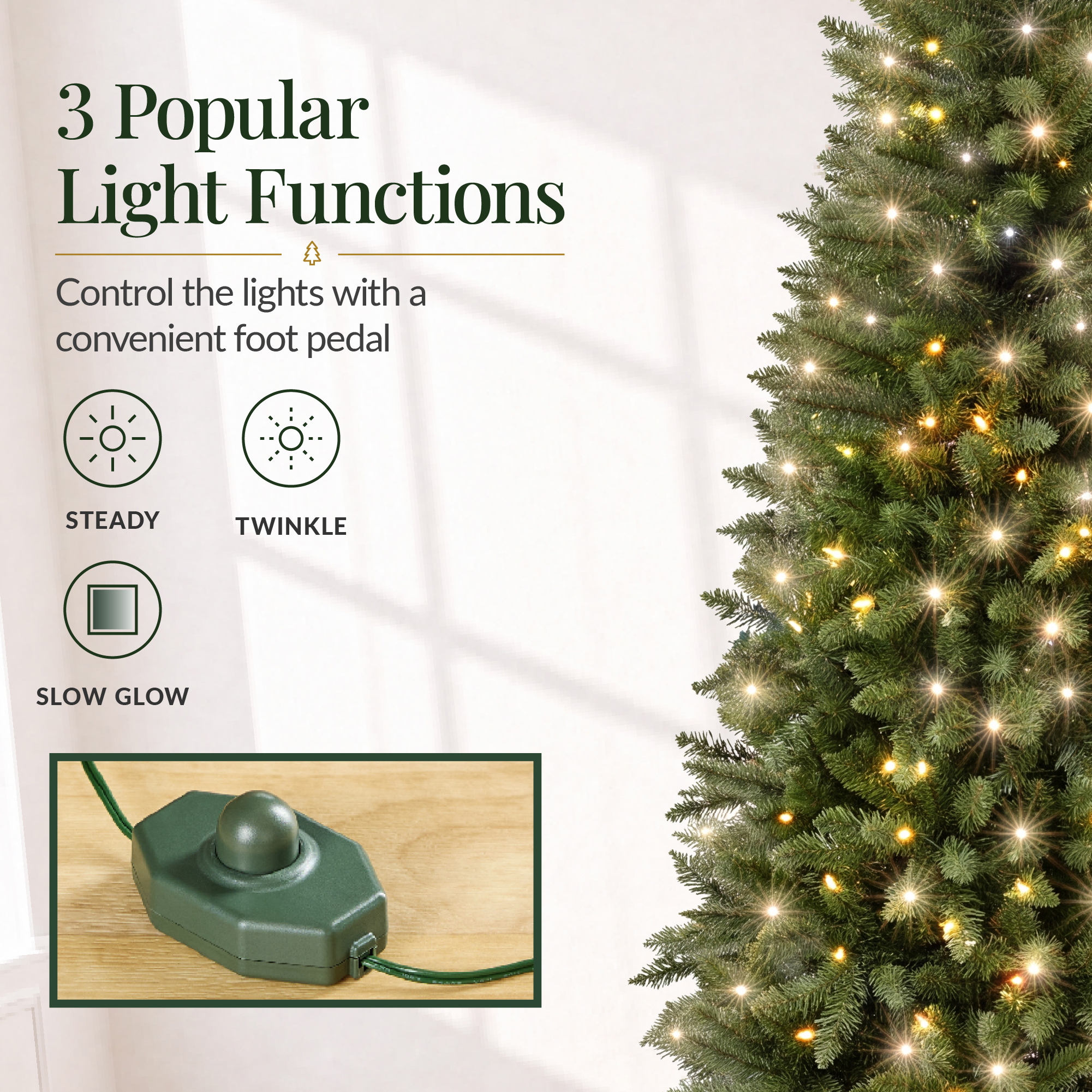 Best Choice Products 6ft Pre-Lit Pencil Christmas Tree photo 5