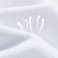 thumbnail image 5 of Fengqque Men's Solid Color 1/4 Zip Long Sleeve Athletic Shirts Stretch Quick Dry Lightweight Fitness Top for Outdoor Sports White XL, 5 of 9