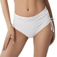 thumbnail image 1 of Women Swim Pants Adjustable Bikini Bottoms with Drawcord for Stylish Beachside Experience, 1 of 5