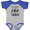 thumbnail image 3 of Inktastic My Daddy is an EMT and a Hero Boys or Girls Baby Bodysuit, 3 of 5