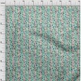 thumbnail image 3 of oneOone Polyester Lycra Light Mint Green Fabric Geometric Texture Fabric For Sewing Printed Craft Fabric By The Yard 56 Inch Wide, 3 of 4
