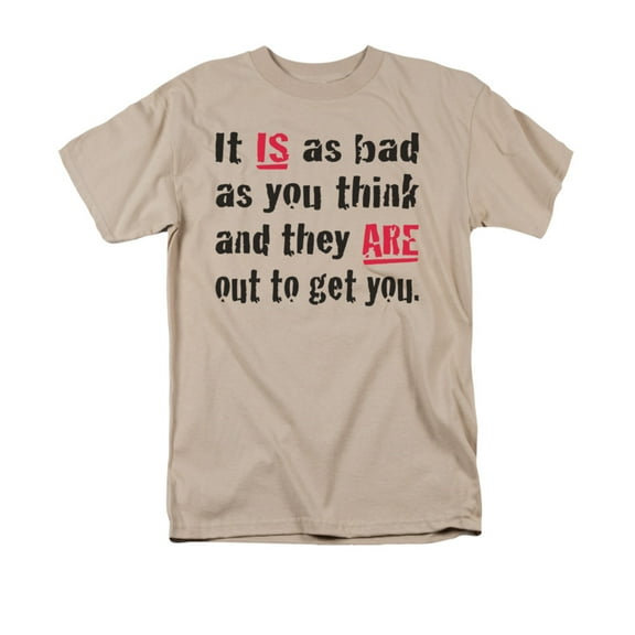 It Is As Bad As You Think Officially Licensed Adult T Shirt