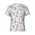 thumbnail image 3 of Naloa Daisies Flowers Men's T-Shirt Sport T-shirt Men's Basic Tee Casual Men's Shirt, Round Neck, Short Sleeves - Large, 3 of 5