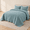 Blue-Oversized Cal King 120x120 inches, variant on Navy Oversized Cal King 120x120 Ultrasonic Quilted Bedspread Coverlet