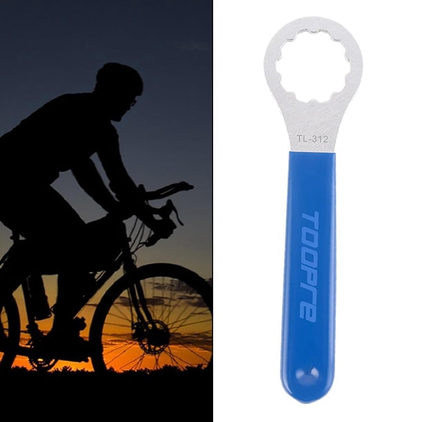 Herramienta Extracción Pedal Bicicleta 10T - Para M520, M8040, M820, Aleación De Aluminio, Dorado/Plateado