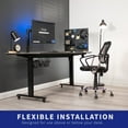 thumbnail image 6 of VIVO Steel Clamp-on 12" x 20" Desktop Pegboard, Magnetic Privacy Panel, 6 of 8
