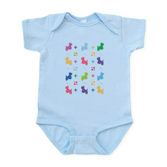 CafePress - Westie Designer Infant Bodysuit - Baby Light Bodysuit, Size Newborn - 24 Months