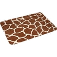 thumbnail image 3 of Giraffe Texture Doormat Front Door Rug, 24"X16" Absorbent Machine Washable Inside Door Mat, Non Slip Low-Profile Entrance Rug for Entry, Back Door, 3 of 5
