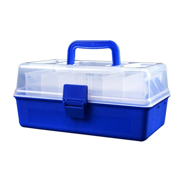 Ruiboury Organize Fishing Accessories With 3-Layer Plastic Storage