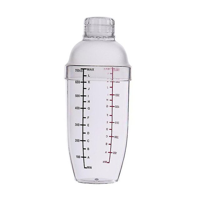 CHAO Mezclador de vino de doble copa transparente azul 350/500/700/1000 ml 700 ml
