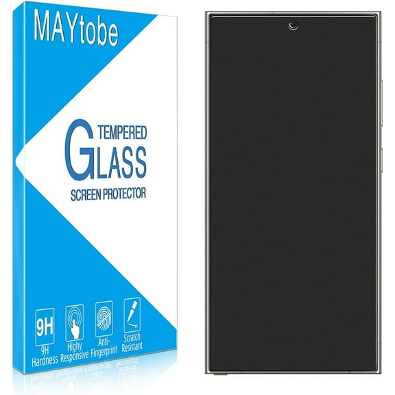 [2-Pack Matte Screen Protector for Samsung Galaxy S25 Ultra Tempered Glass, Anti-Fingerprint, Smooth as Silk, Anti Scratch, Anti-Reflection, Easy to Install
