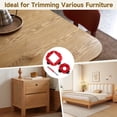 thumbnail image 5 of 2 Pcs Router Corner Radius Templates, Arc Templates with Edge Trimmer for Woodworking, Precise Woodworking Router Jigs and Templates, R10 R15 R20 R25 R30 R35 R40 R50, 5 of 6