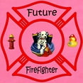 thumbnail image 2 of CafePress - Future Firefighter - Cute Infant Bodysuit Baby Romper - Size Newborn - 24 Months, 2 of 3