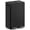 Black, variant on mVm 8 Gal Trash Can, 2x4 Gal Dual Compartment Trash Can with Steel Lids, Modern Kitchen Office Garbage Can(Gray)