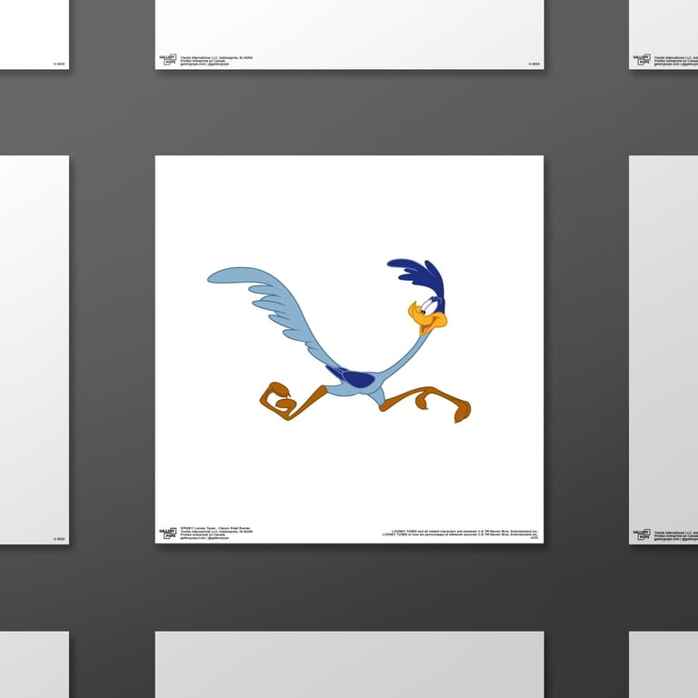 Looney Tunes Road Runner タペストリー ラグ 2枚セット Gallery Pops Looney Tunes - Classic Road Runner Wall Art, Unframed